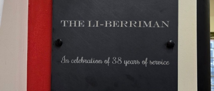 Our New School Library Opens — Celebrating Mrs Berriman!